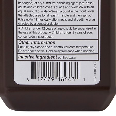 Mckesson McKesson Hydrogen Peroxide Antiseptic, 16 oz. Bottle, PK 12 142779_CS